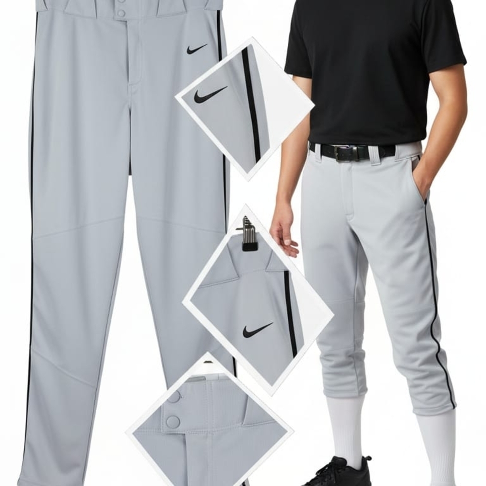 Nike Men's Gray Athletic Pants
